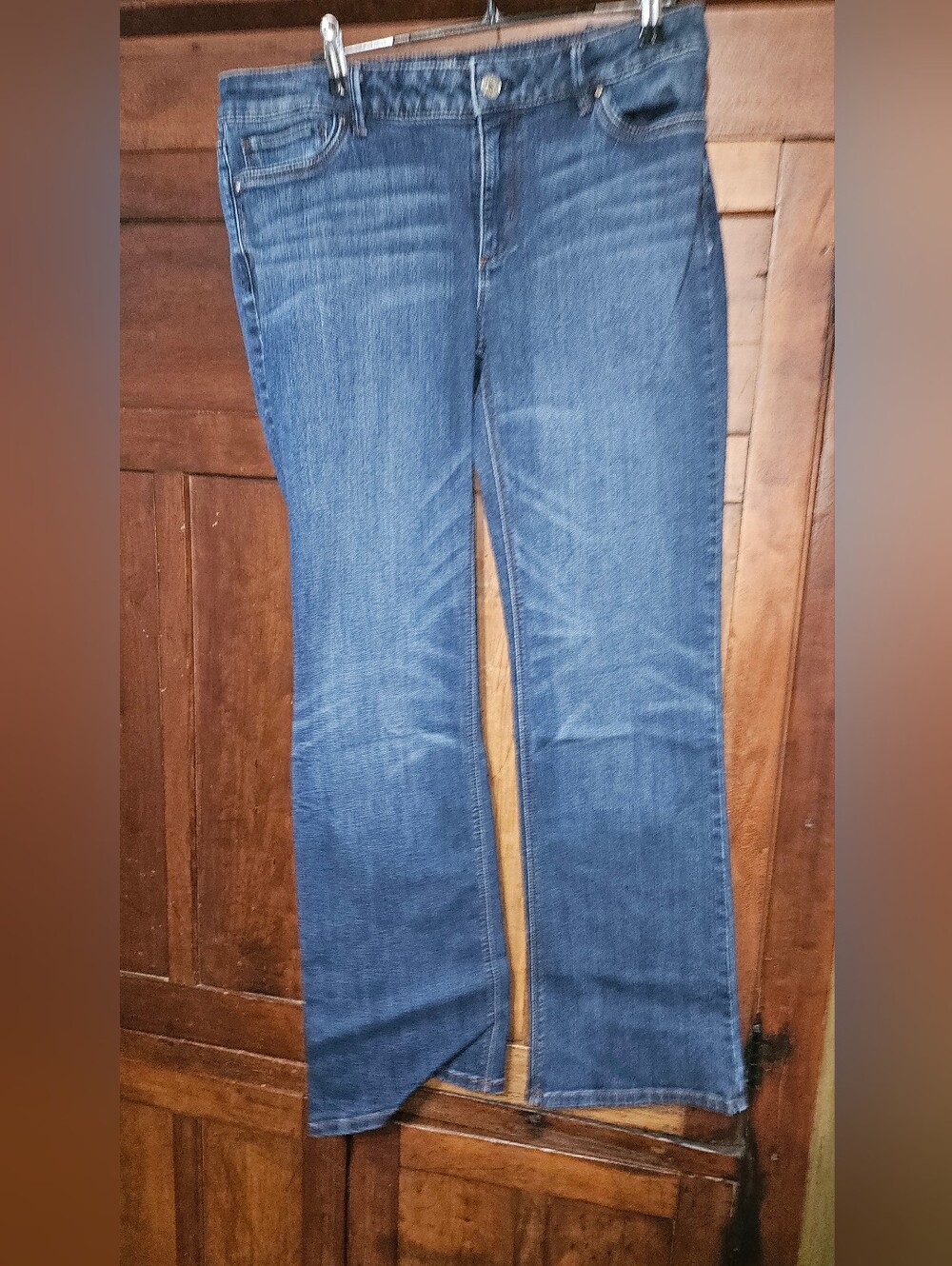 White House Black Market Women's Boot Cut Jeans -8s
